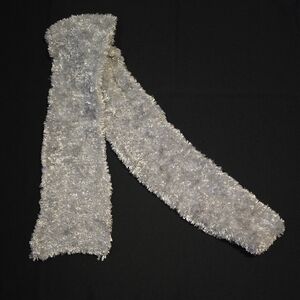 Elegant Silver Women's Scarf